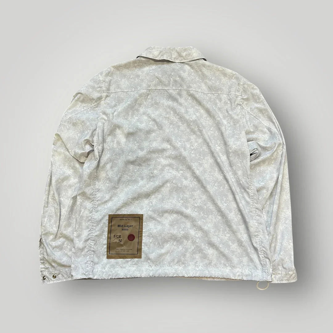 Ten C Mid Layer Camo Overshirt Jacket 50