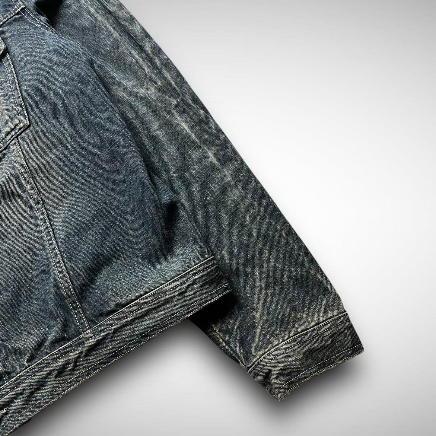 Kenzo Dark Wash Denim Jacket (2000s)