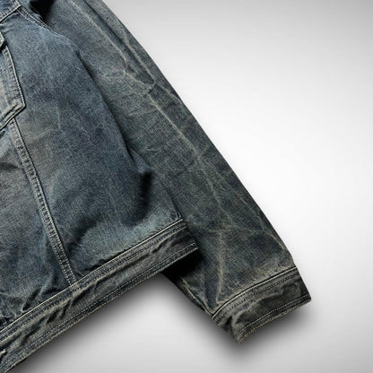 Kenzo Dark Wash Denim Jacket (2000s)
