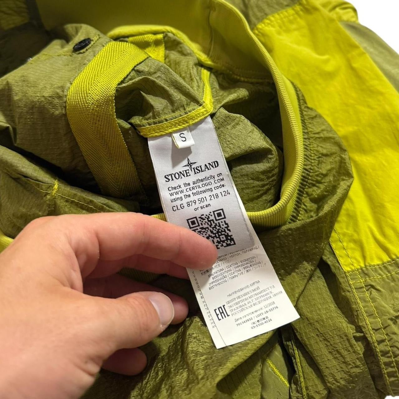 Stone Island Nylon Ripstop Watro Jacket
