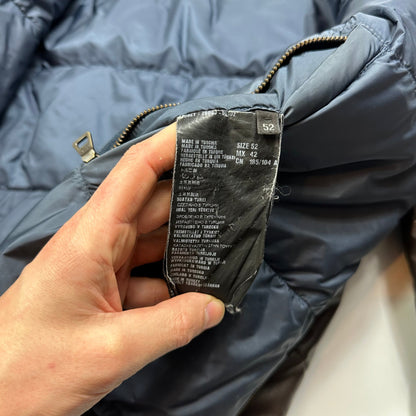 Prada Milano 2012 Leather Reversible Triangle Logo Nylon Puffer Jacket - L | Default Title, Multicoloured
