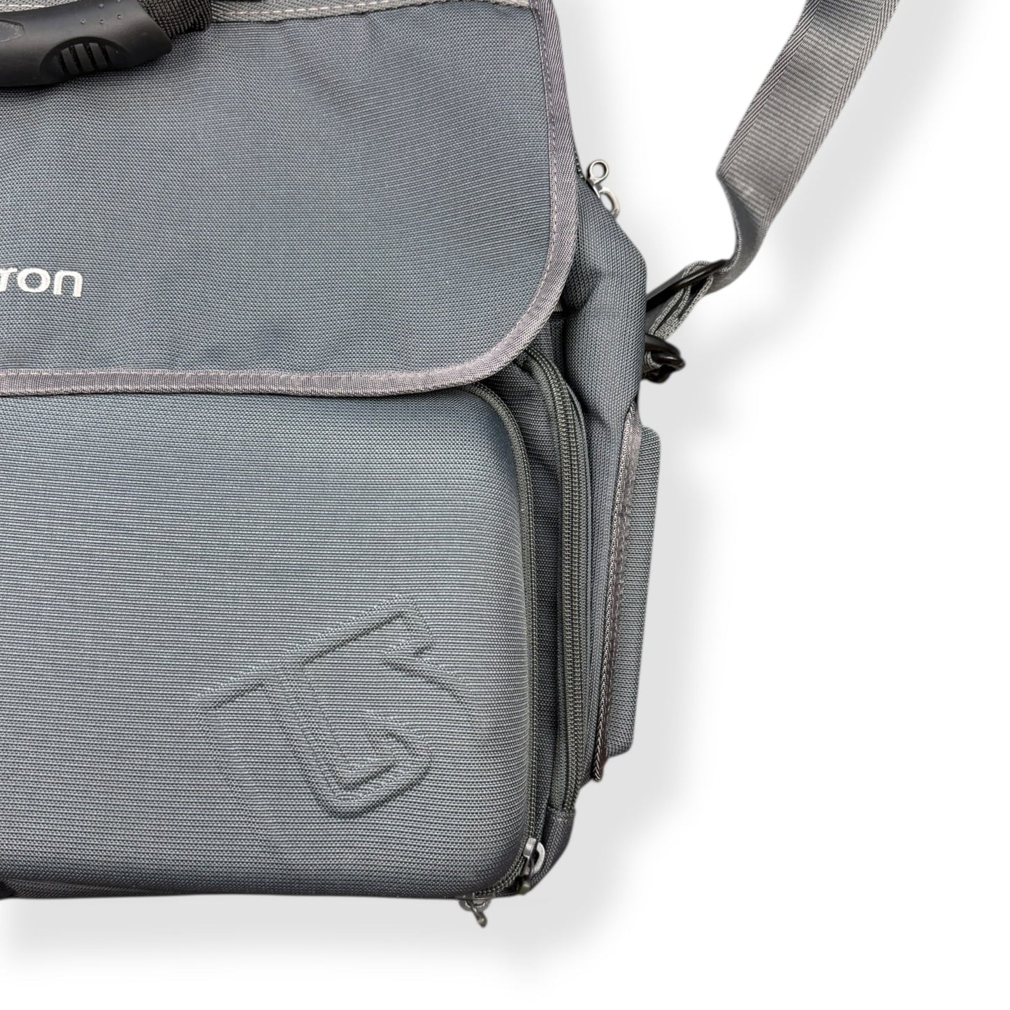 2000's Burton Analog Softshell Messenger Bag | O/S, Grey