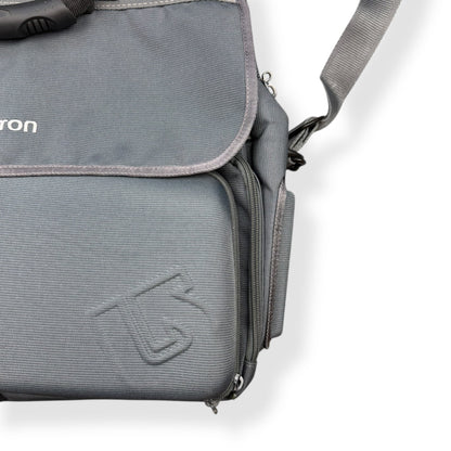 2000's Burton Analog Softshell Messenger Bag | O/S, Grey