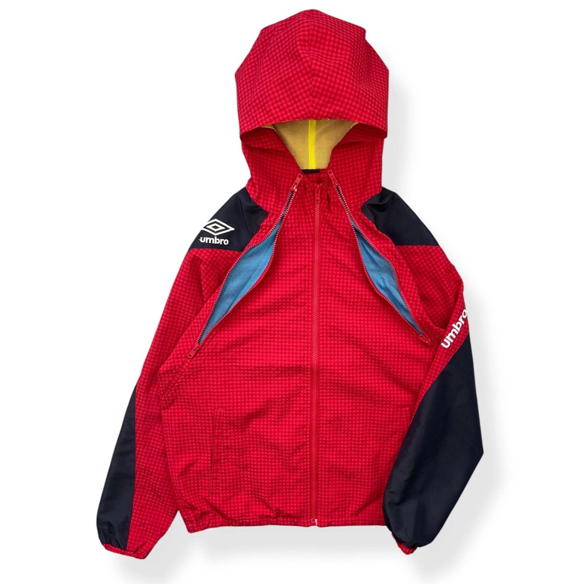 2000's Umbro Gingham Panelled Ventilated Jacket (M) – Known Source