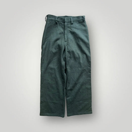 Lui's Japan Wide Leg Wool Trousers 30x31