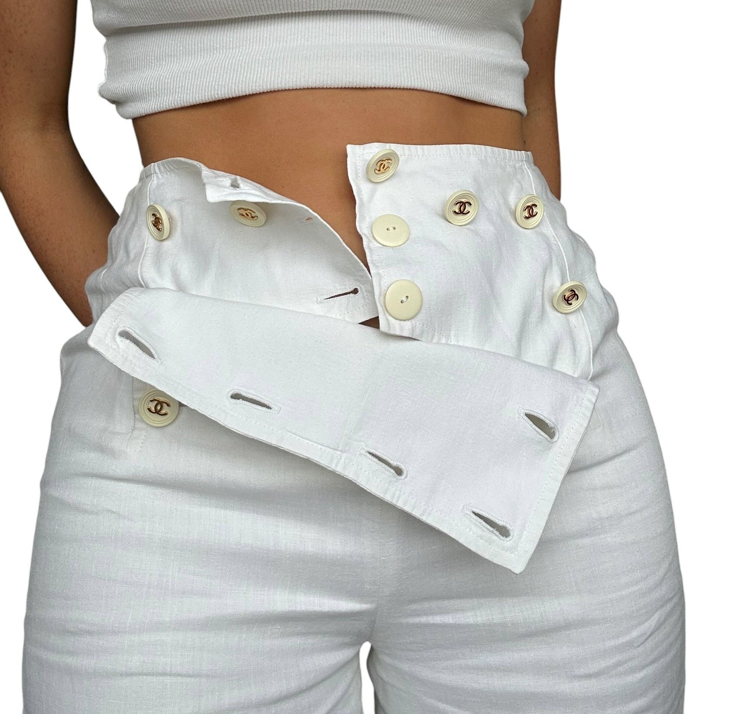 Chanel SS1994 Sailor Trousers | O/S, TBD