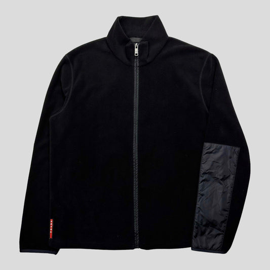 Prada Milano 2014 Nylon Panelled Tech Fleece - XL - Known Source