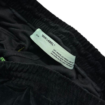 Off-White Velour Side Stripe Bottoms - Known Source