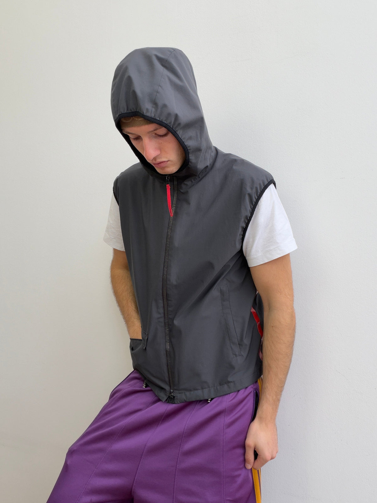 Prada SS99 Vest | O/S, Grey