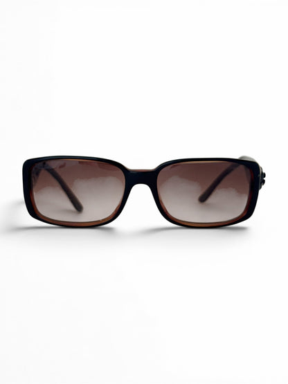 2000s Chanel Matelasse Sunglasses | O/S, Brown