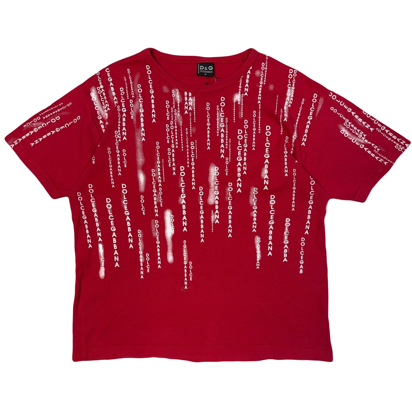 Dolce & Gabbana T-Shirt In Red (M) | Medium, Red