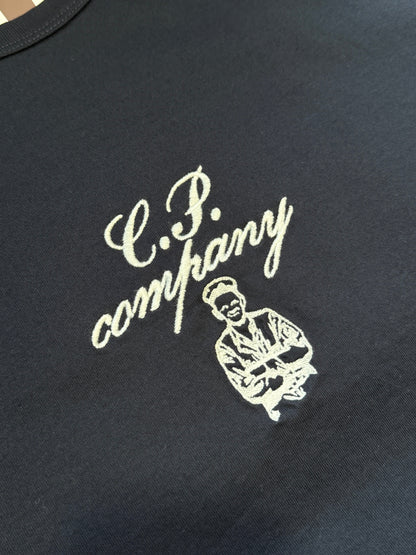 C.P. Company Mercer Logo-Embroidered Cotton T-Shirt XL BNWT