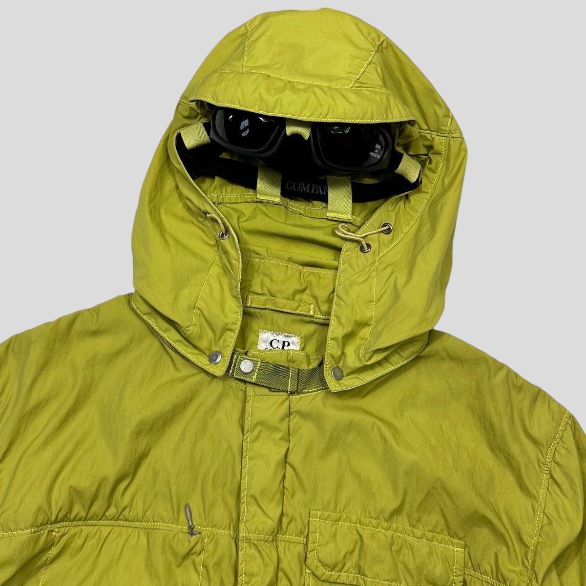CP Company SS08 Baruffaldi Green Technical Goggle Jacket - S/M | Small