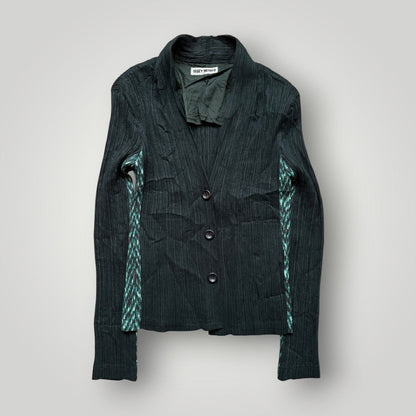 2000's Issey Miyake Mainline Pleated Blazer M | Default Title, Green