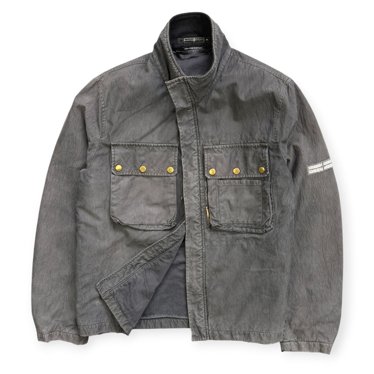 FW2007 Stone Island Denims Cargo Pocket Jacket (L) | Large, Navy