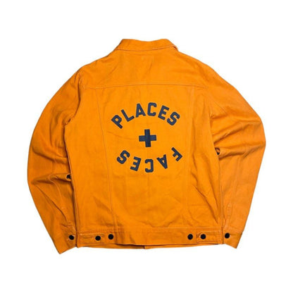 PLACES + FACES SPELLOUT DENIM