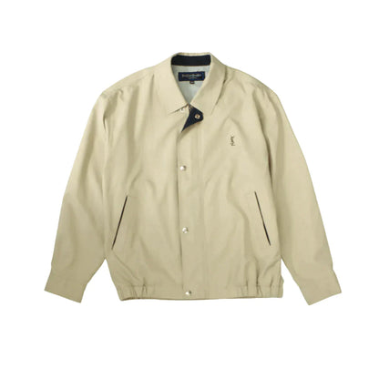 YVES SAINT LAURENT BEIGE HARRINGTON JACKET  (M)