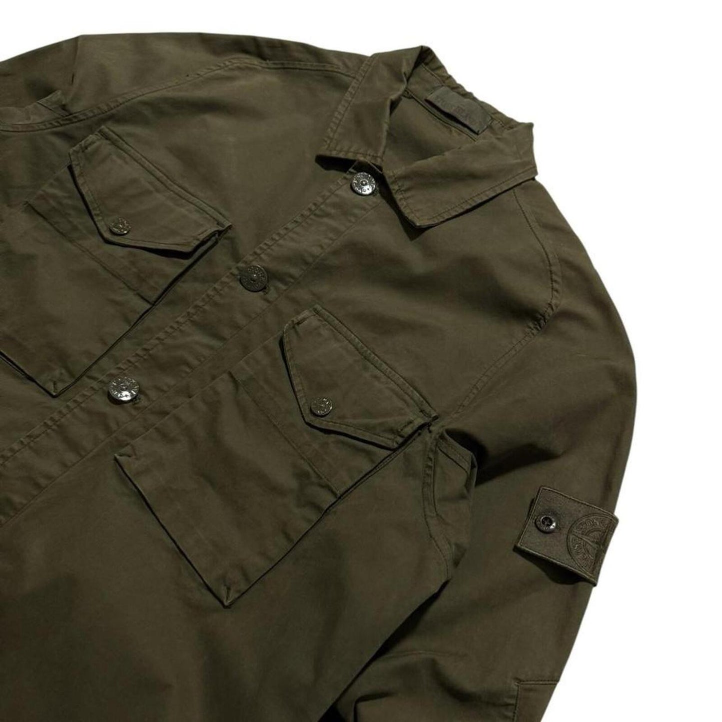 Stone island Ghost Overshirt | Medium, Olive