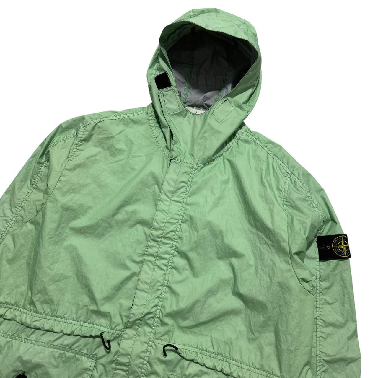 Stone Island Membrana 3L TC Jacket | XXL, Mint Green