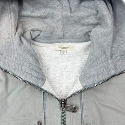 Vintage Burberry Zip Up Hoodie Size M | Medium, Grey