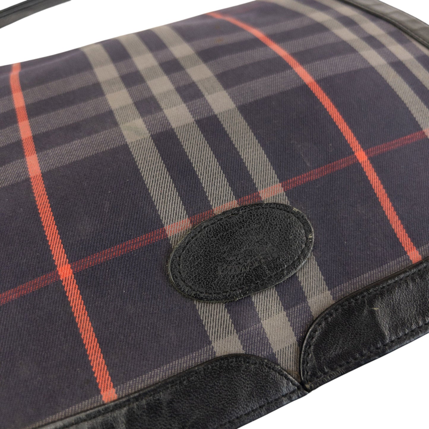 Vintage 90s Burberry Nova Check Crossbody Bag | O/S, Mixed