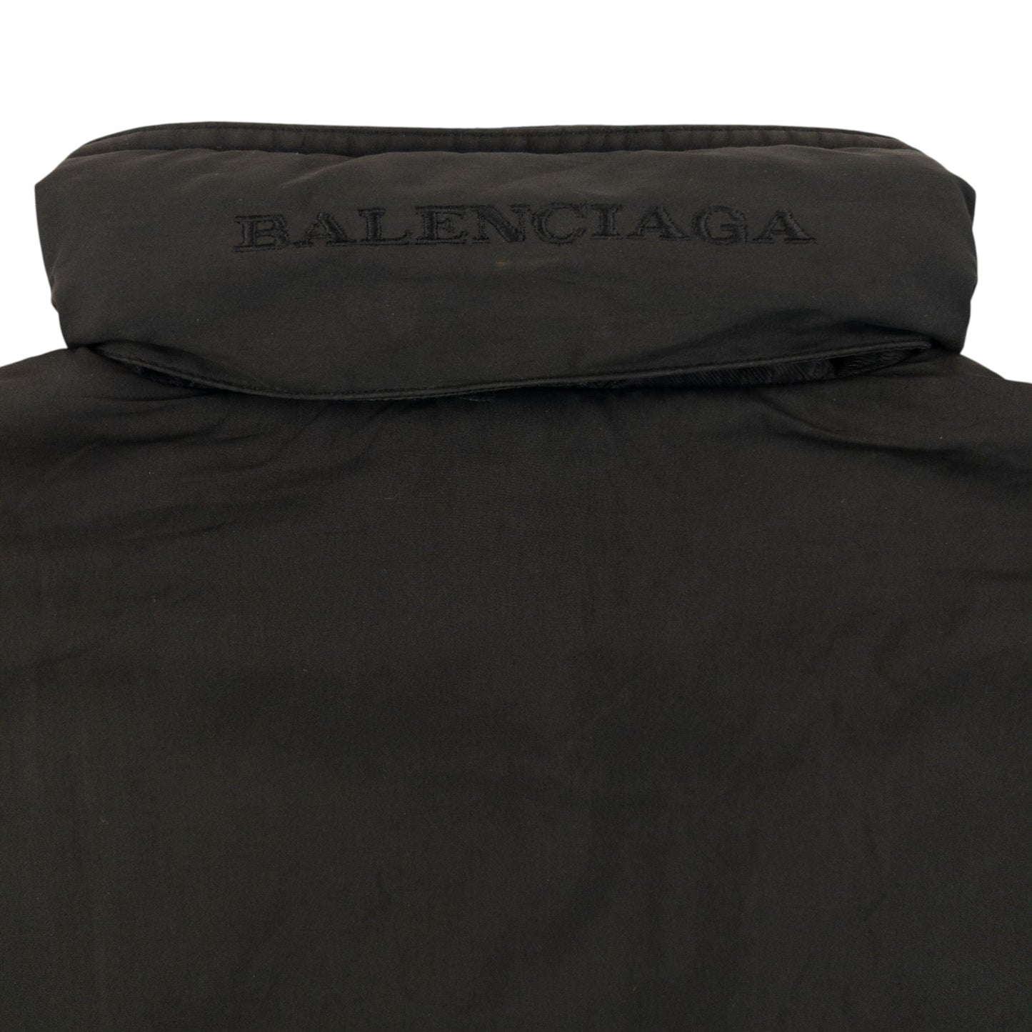 Vintage 90s Balenciaga Fleece Lined Jacket Size S | Small, Black