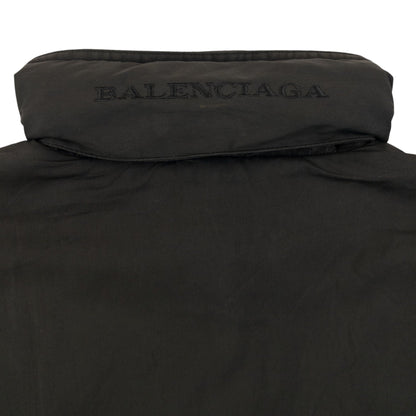 Vintage 90s Balenciaga Fleece Lined Jacket Size S | Small, Black
