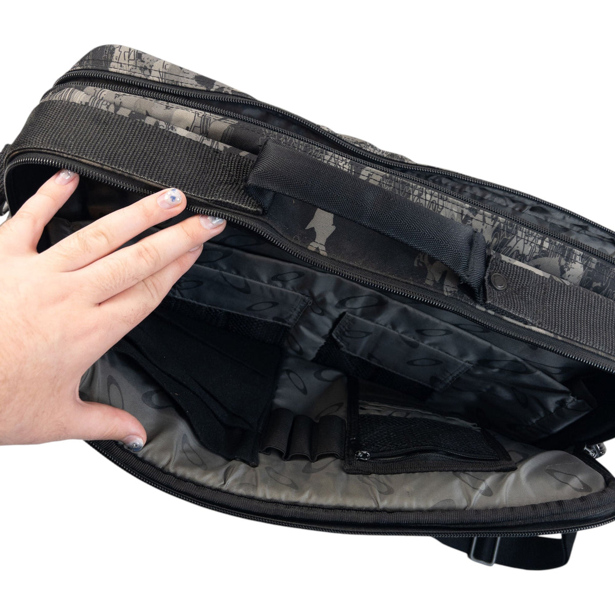 Vintage 2006 Oakley Utility Crossbody Messenger Bag | O/S, Black