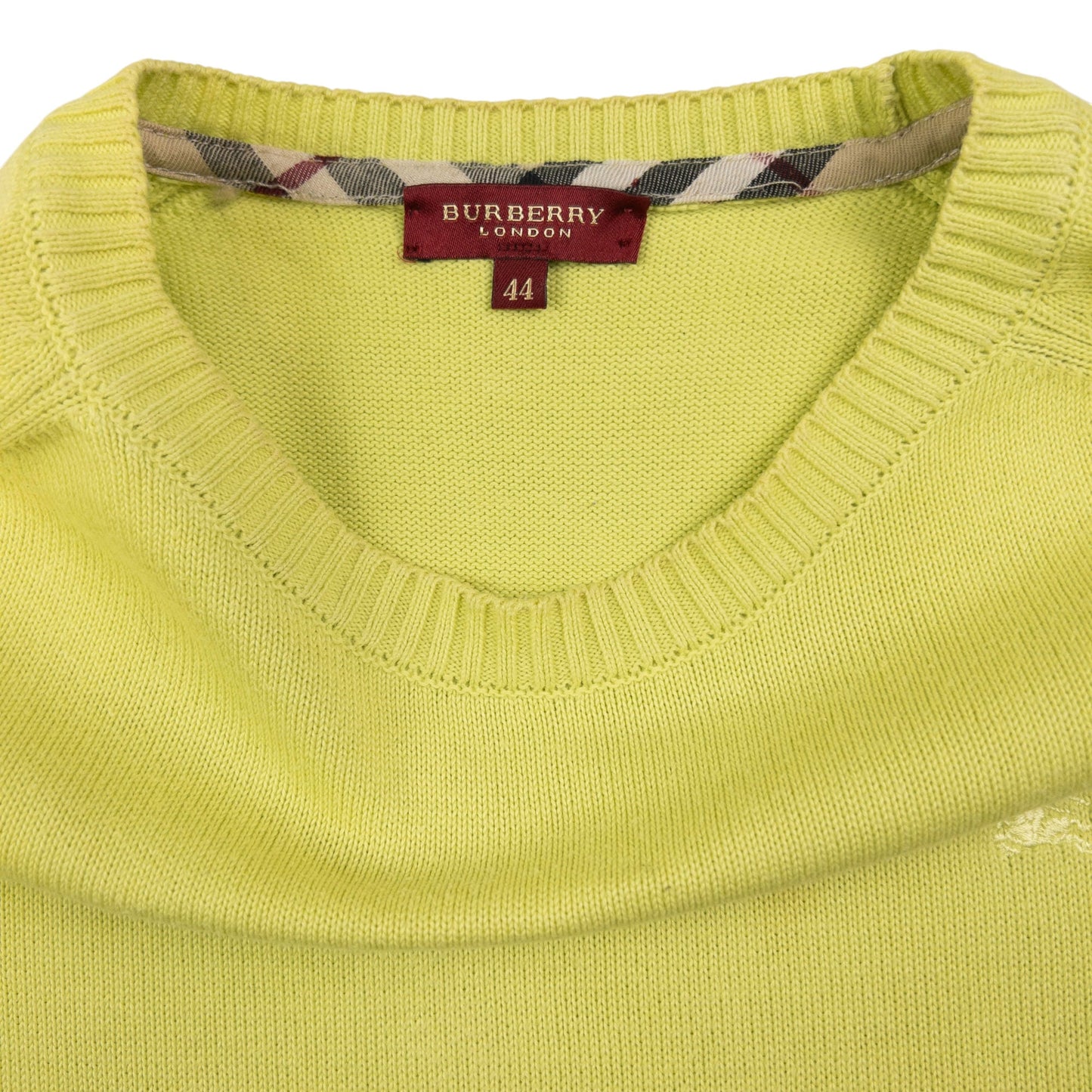Vintage Burberry Knit Jumper Womens Size S