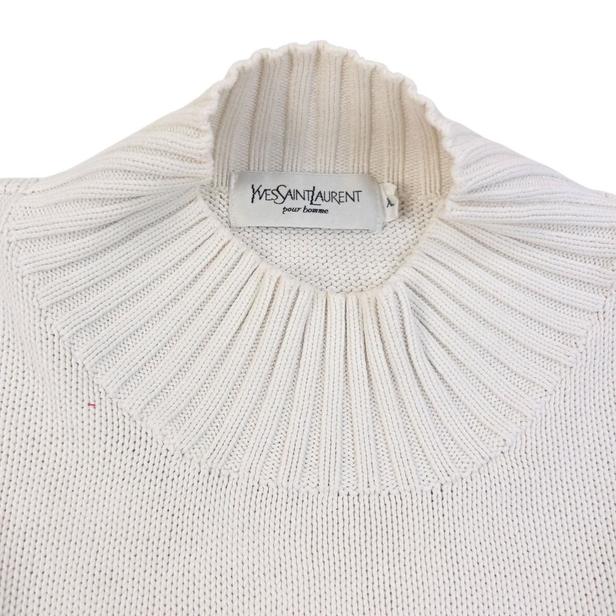 Vintage 2000s YSL Yves Saint Laurent Knit Jumper Size XL | XL, Purple