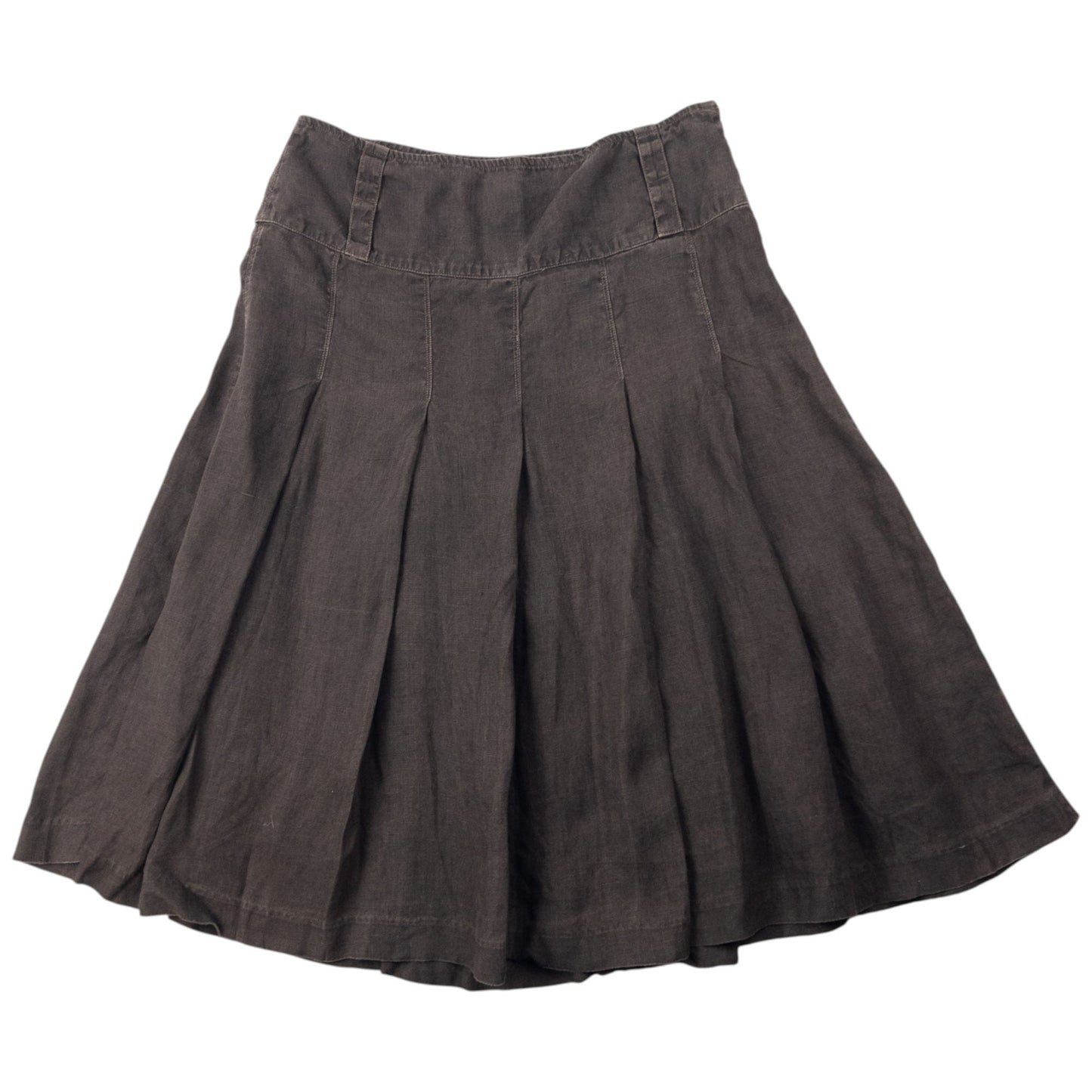 Vintage 2006 CP Company Pleated Skirt Womens Size W27 | W27, Brown