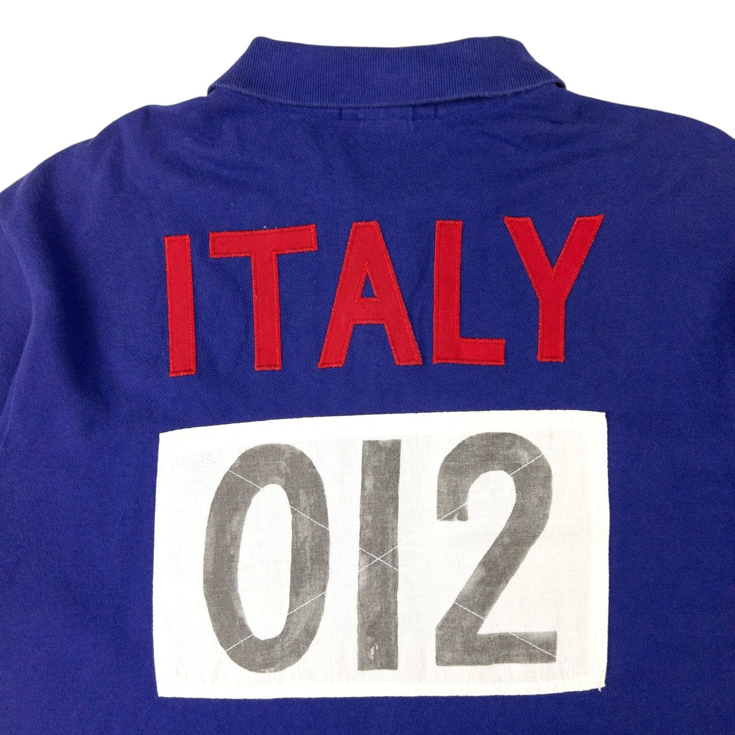 Vintage Polo Ralph Lauren Italy Track & Field Championship Polo Shirt Size XL