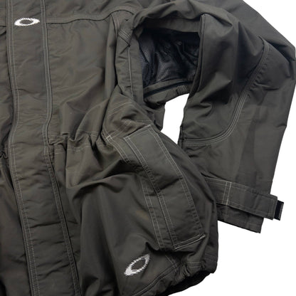 Vintage Oakley Zip Up Snowboarding Jacket Size XL