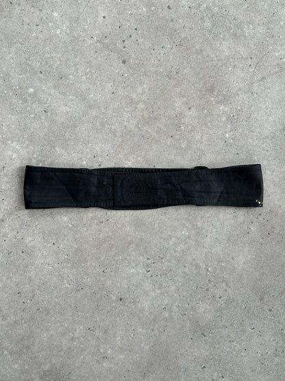 Vintage 1990s Leather Chunky Belt - W32-36