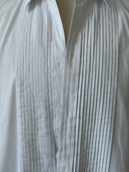 Christian Dior Monsieur 1990s Pure Cotton Tuxedo Shirt - XXL