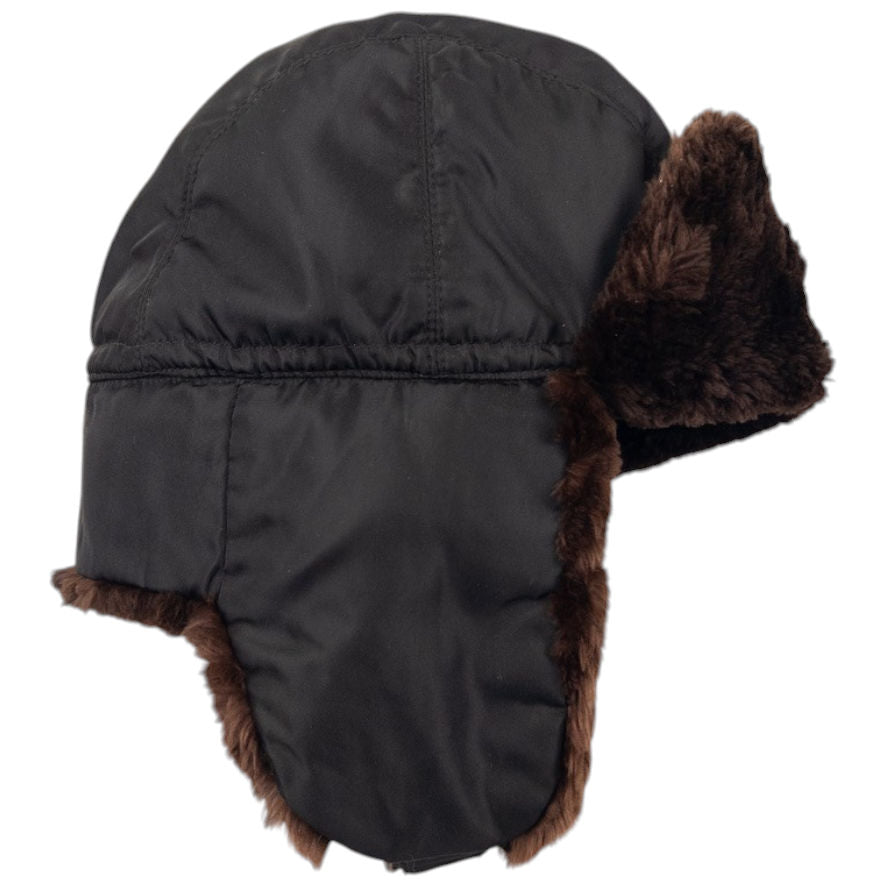 Vintage Prada Fur Lined Trapper Hat Size M