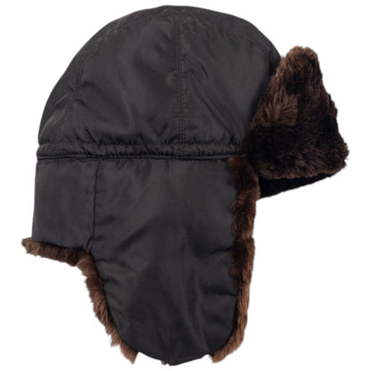 Vintage Prada Fur Lined Trapper Hat Size M