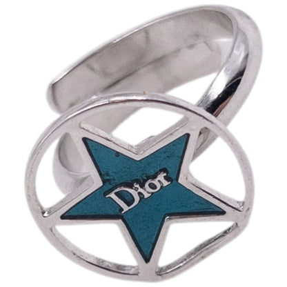 Vintage 2000s Dior By John Galliano Star Adjustable Ring | O/S, Multicoloured