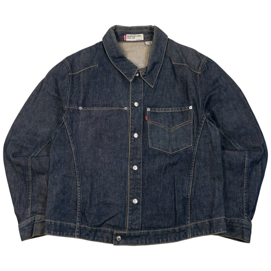 Vintage 2000s Levi's Engineered Garments Denim Jacket Size S | Small, Multicoloured