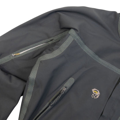 Vintage 2000s Mountain Hardwear Conduit Softshell Zip Up Jacket Size S | Small, Grey
