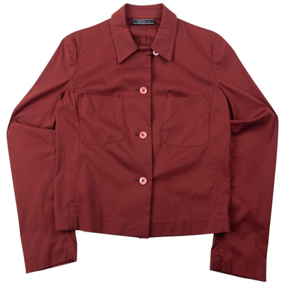 Vintage 2000 Prada Jacket Womens Size M | Medium, Red