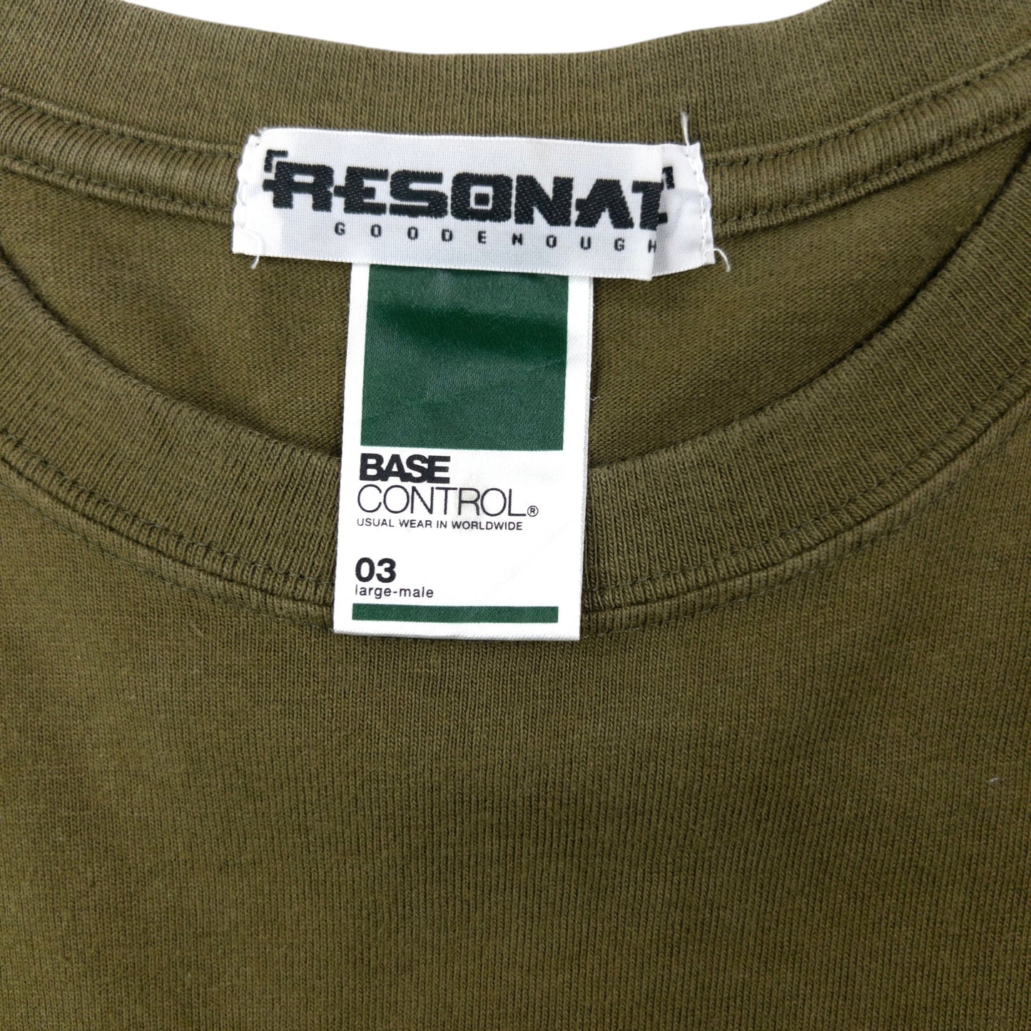 Vintage 90s Good Enough RESONATE Future Graphic T Shirt Size M | Medium, Green