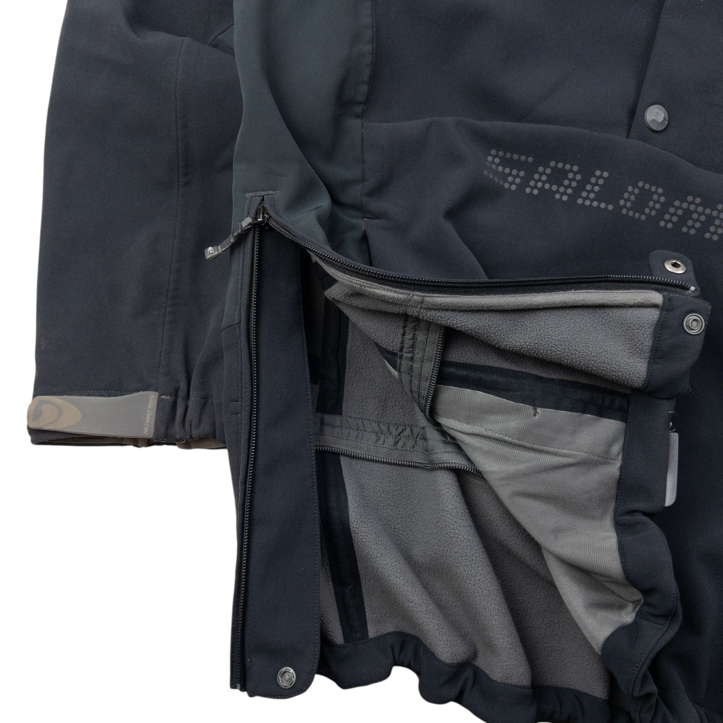 Vintage 2000s Salomon Q Zip Jacket Size XL | XL, Black