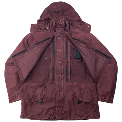Vintage 2000s Levi's Red Tab Stealth Layered Pocket Jacket Size XL | XL, Burgundy