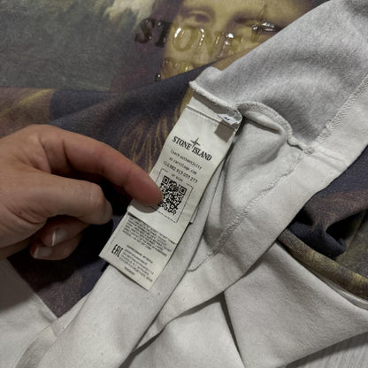 Stone Island Supreme Mona Lisa T-Shirt | Medium, Multicolor