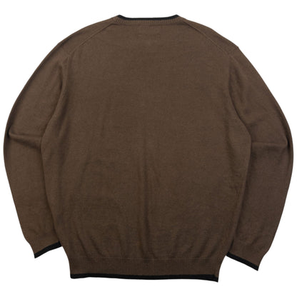 Vintage 2000s YSL Yves Saint Laurent Cashmere Jumper Size M | Medium, Multicoloured