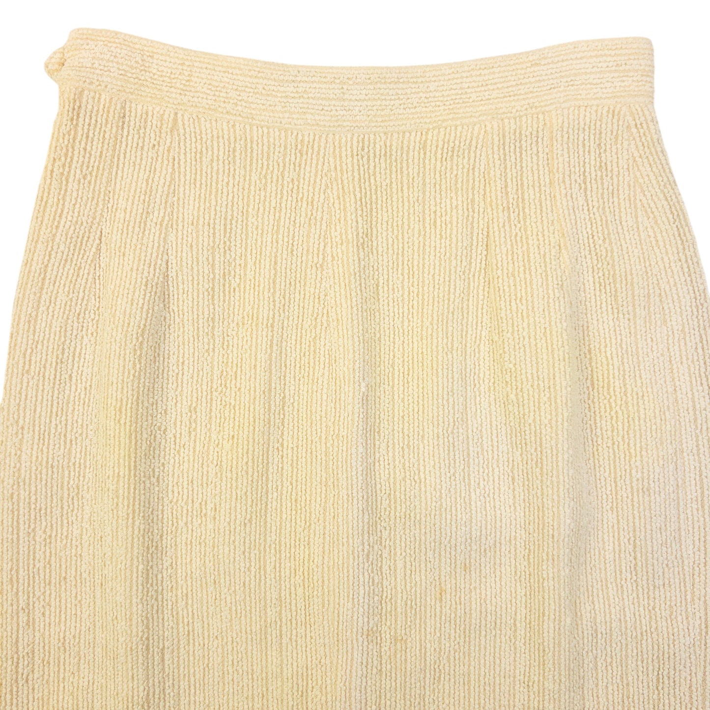 Vintage 90s Gucci By Ribbed Skirt Womens Size W24 | W24, Cream