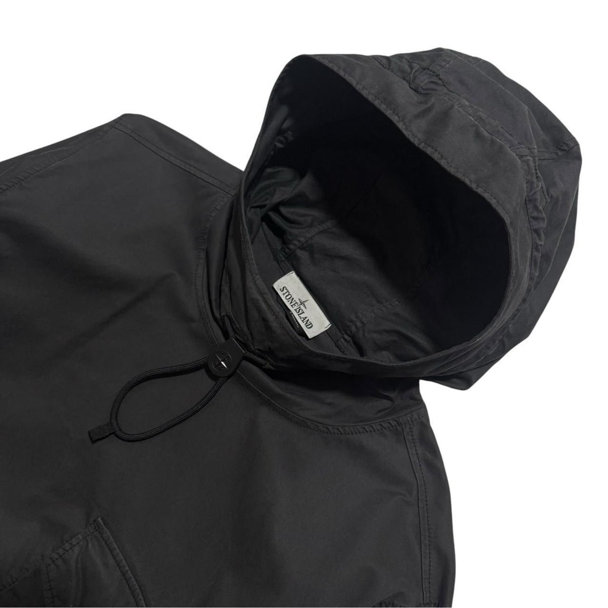 Stone Island Pullover Smock Jacket | Small, Black