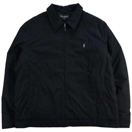 Vintage YSL Yves Saint Laurent Zip Up Jacket Size XXL