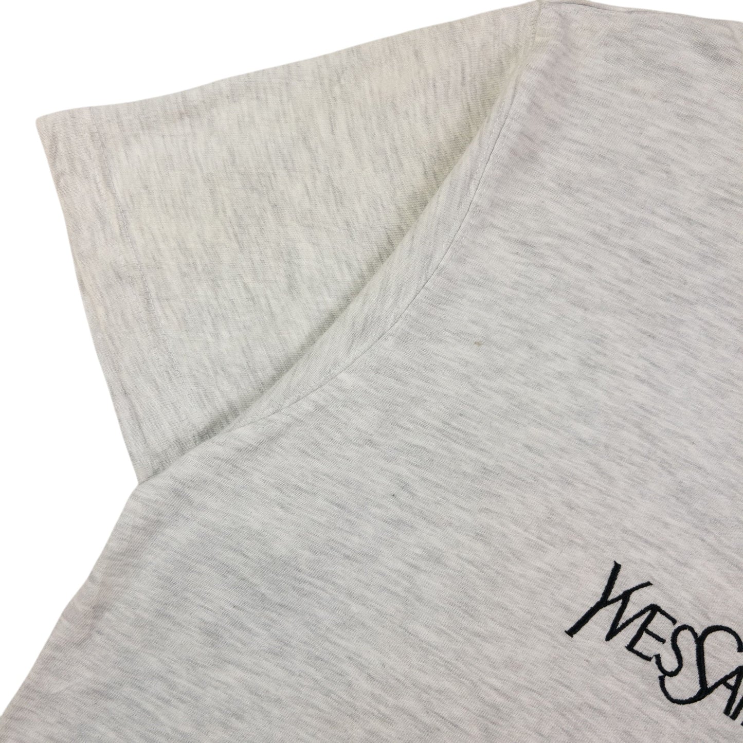 Vintage YSL Yves Saint Laurent Embroidered T Shirt Size M